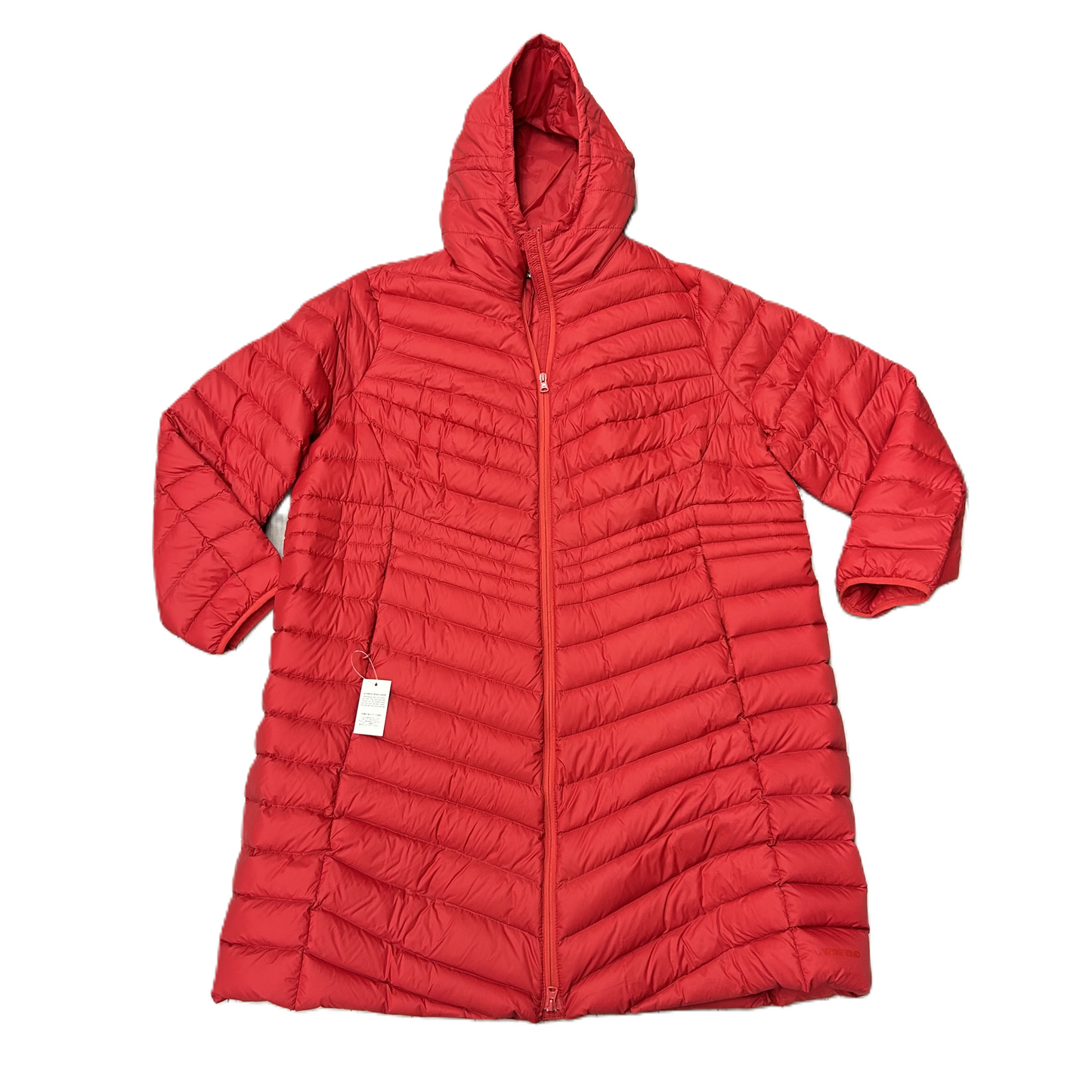 Coat Puffer & Quilted By Lands End In Red, Size: 2x