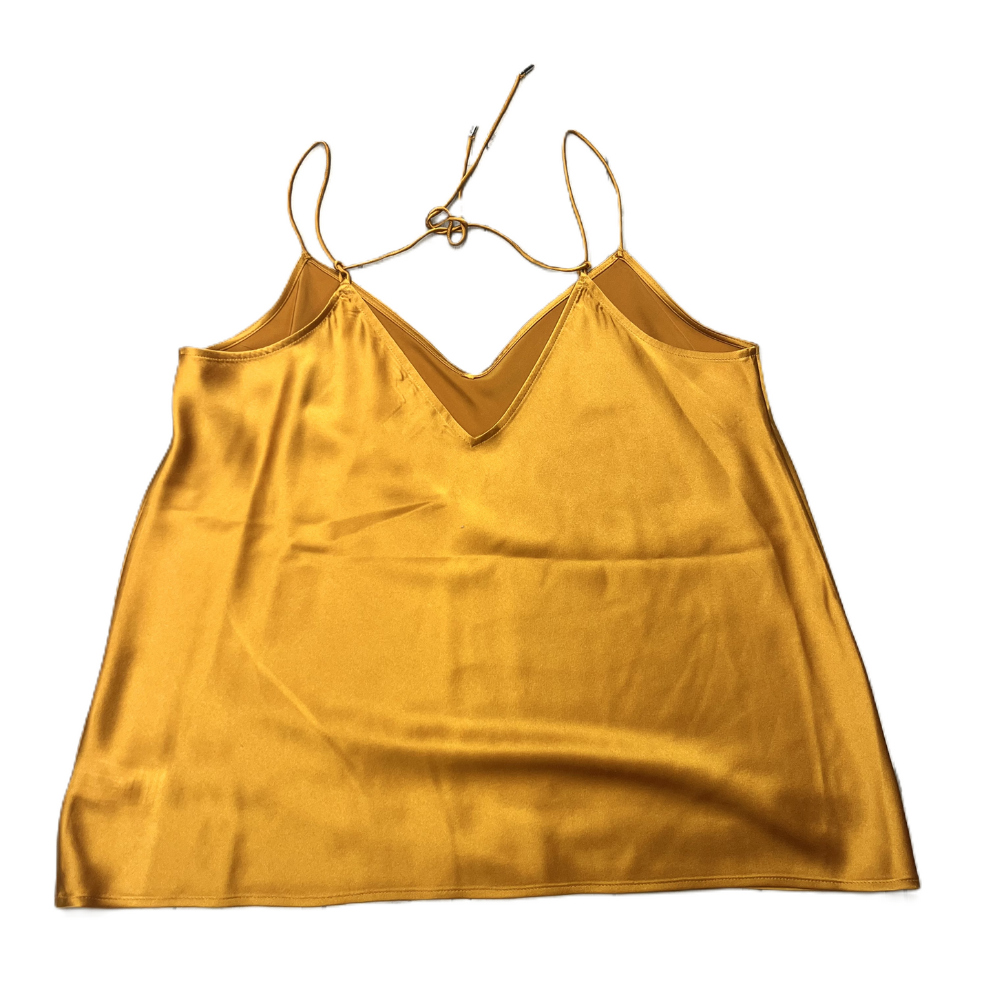 Top Sleeveless By Paige In Orange, Size: M