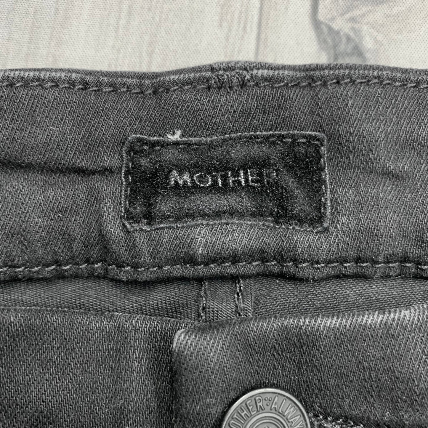 Jeans Jeggings By Mother In Black, Size: 8