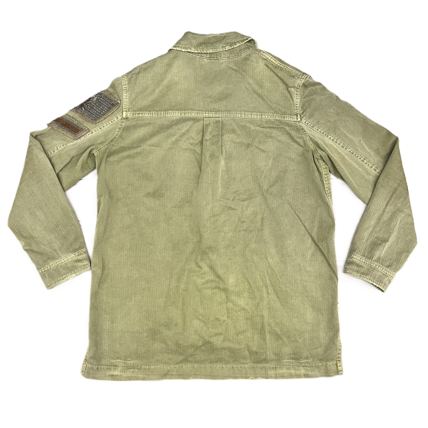 Jacket Utility By Free People In Green, Size: S