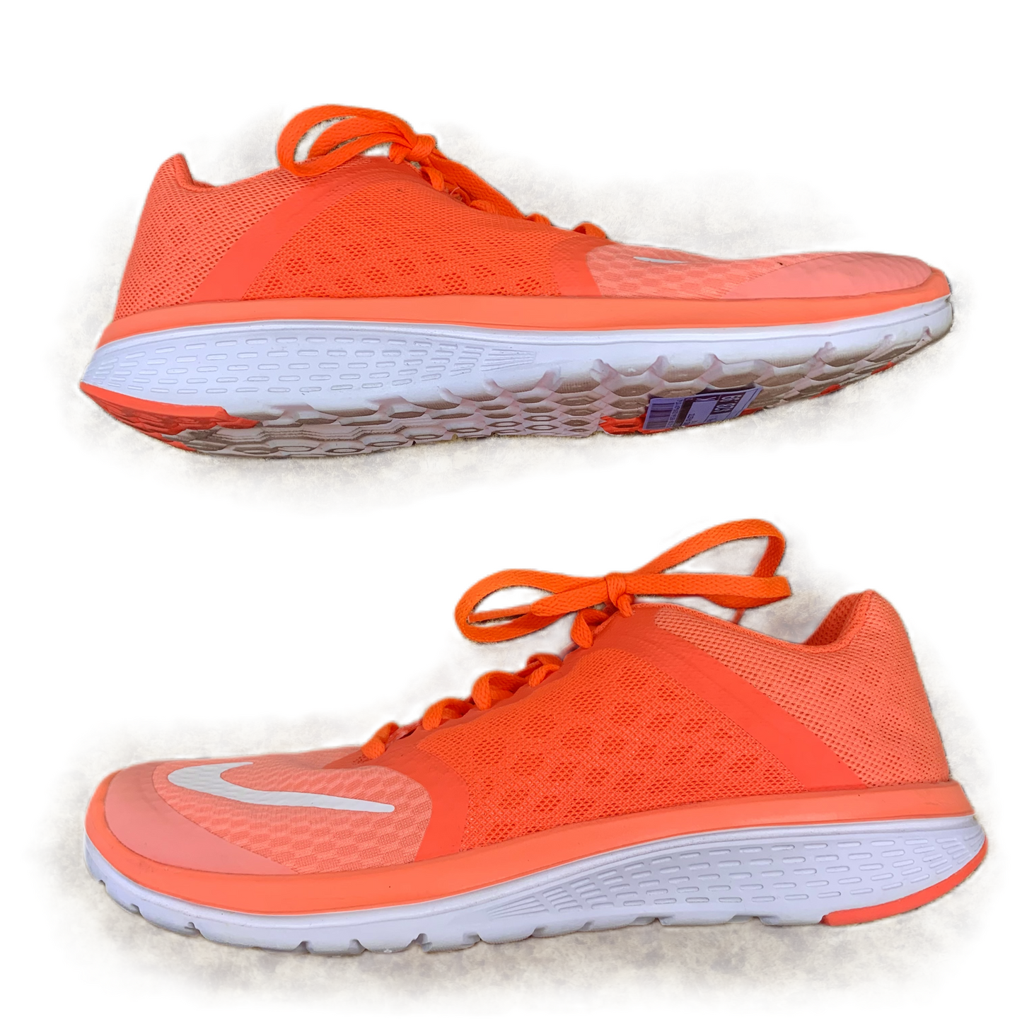 Shoes Athletic By Nike In Orange, Size: 8