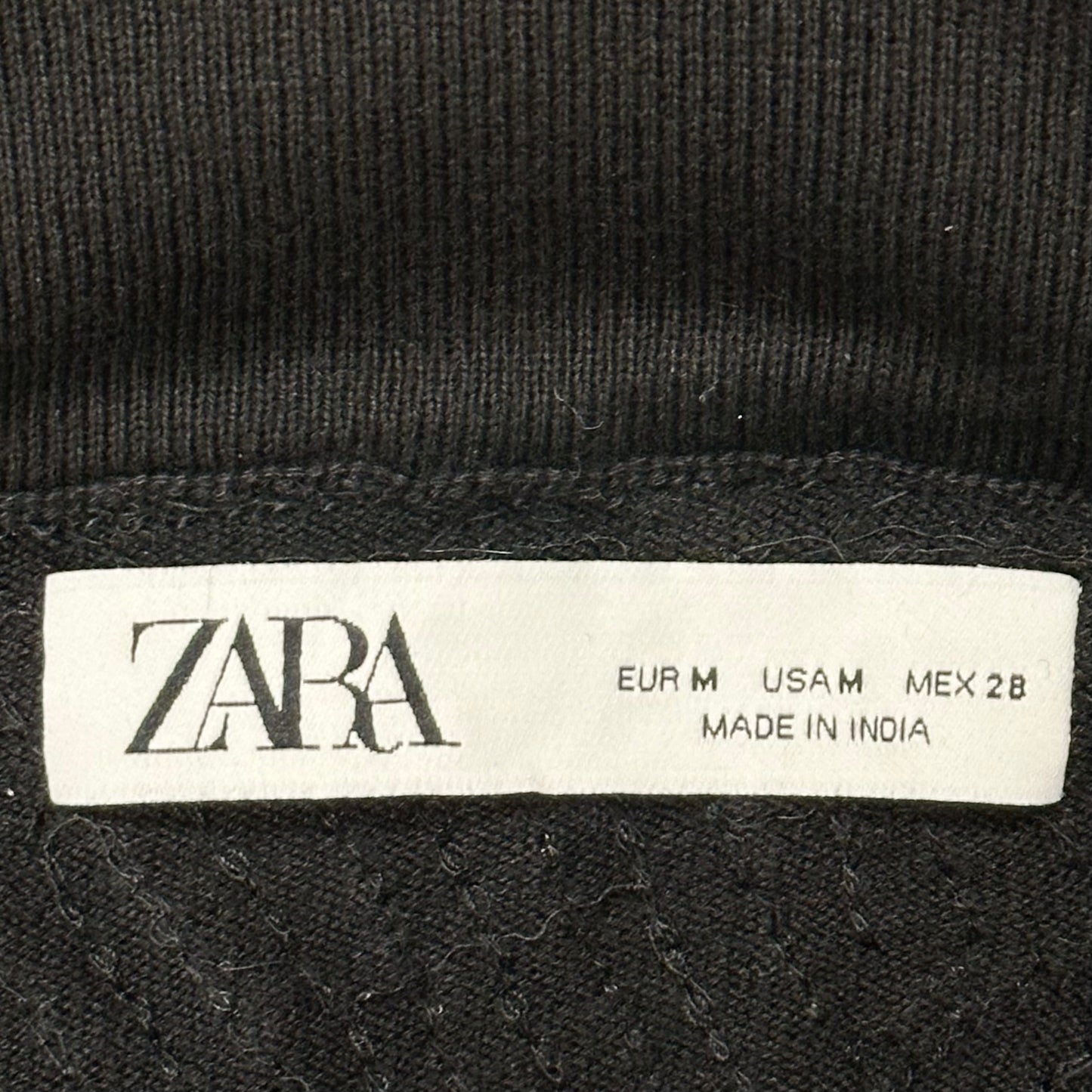 Skirt Mini & Short By Zara In Black & Gold, Size: M