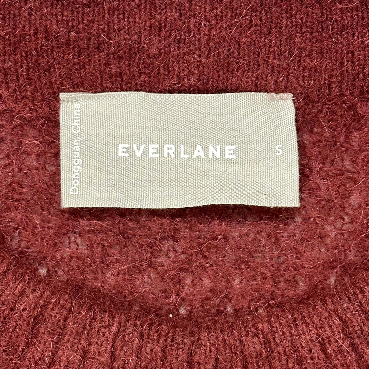 Sweater By Everlane In Red, Size: S