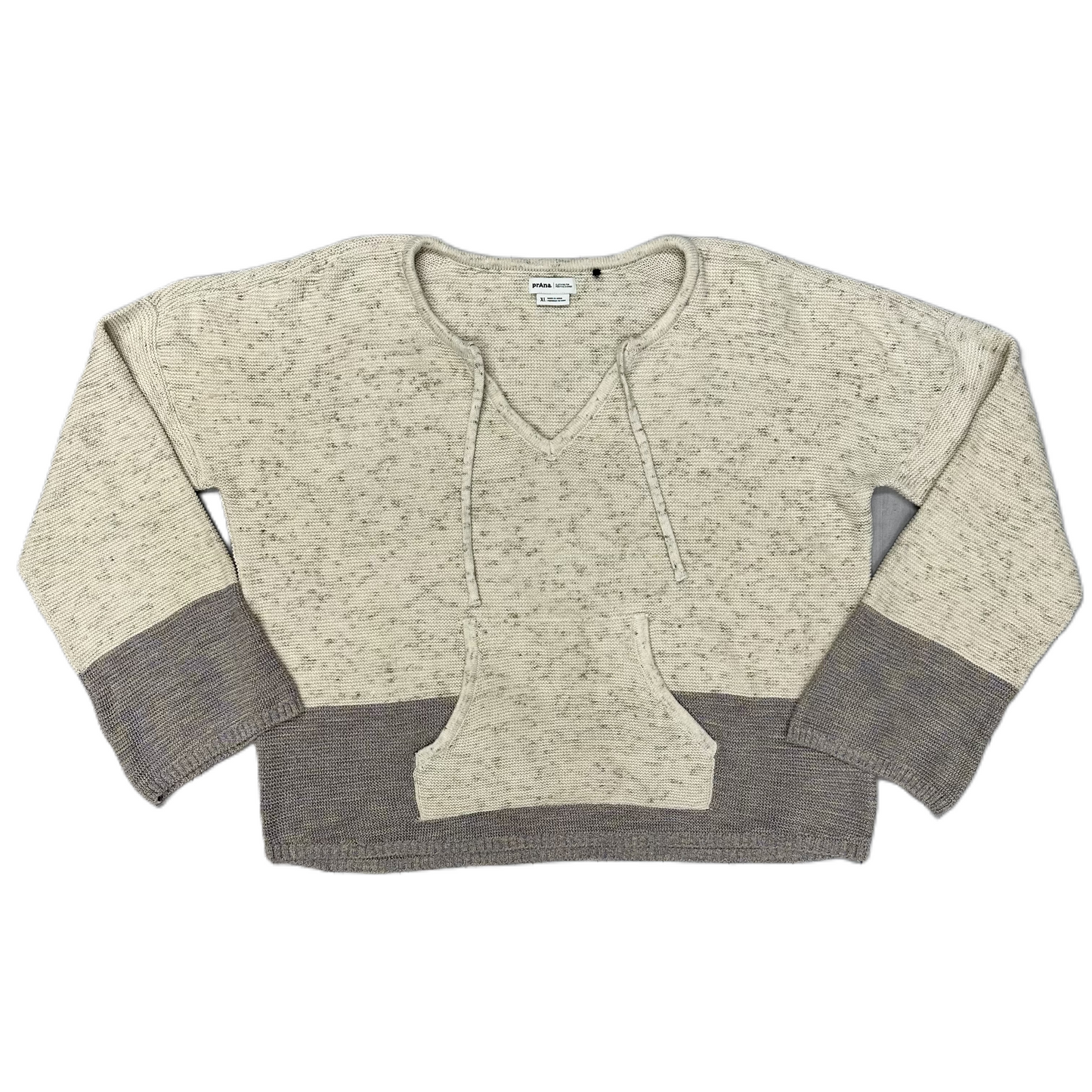 Sweater By Prana In Cream, Size: Xl