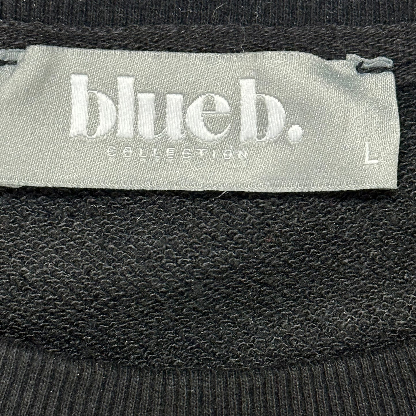 Sweatshirt Crewneck By Blue B In Black & Pink, Size: L