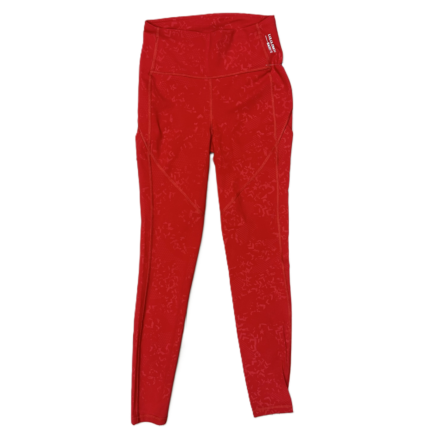 Athletic Leggings By Lululemon In Red, Size: 6