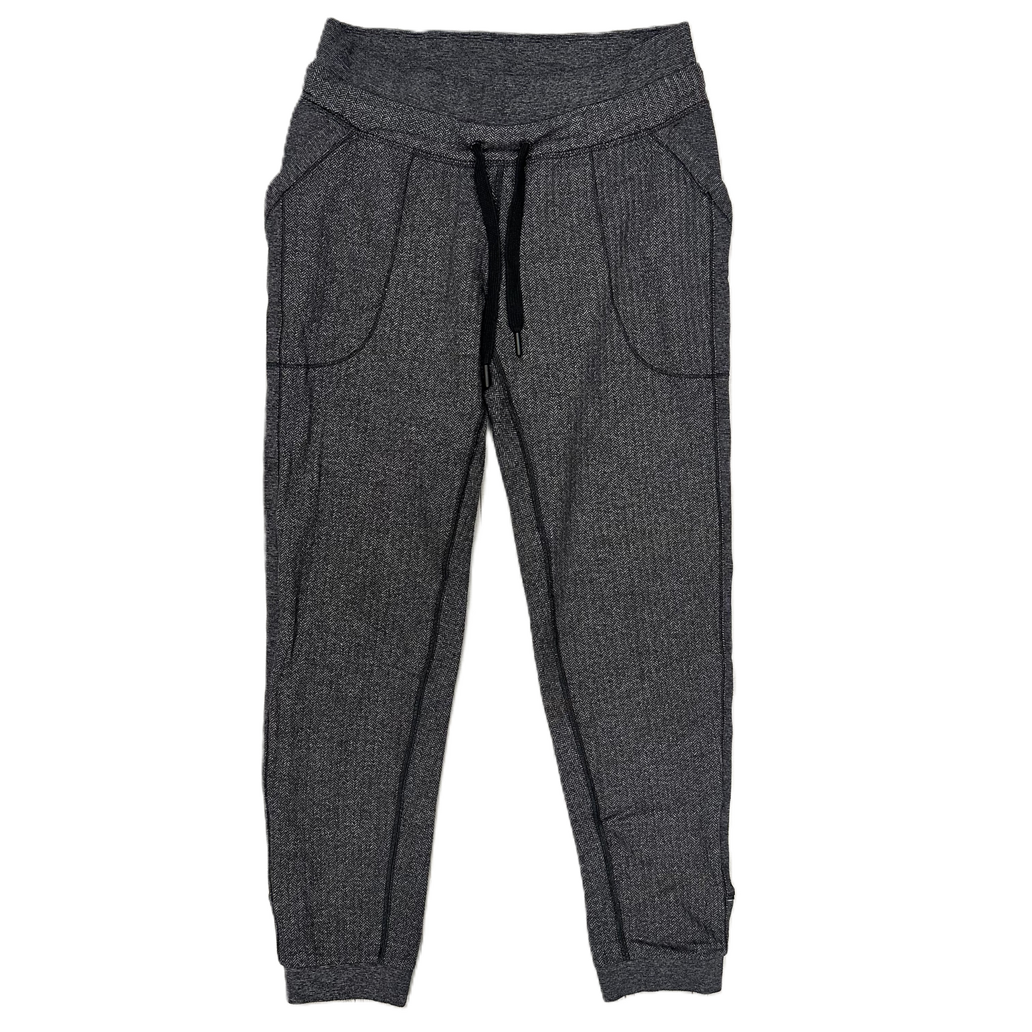 Athletic Pants By Lululemon In Grey, Size: 8