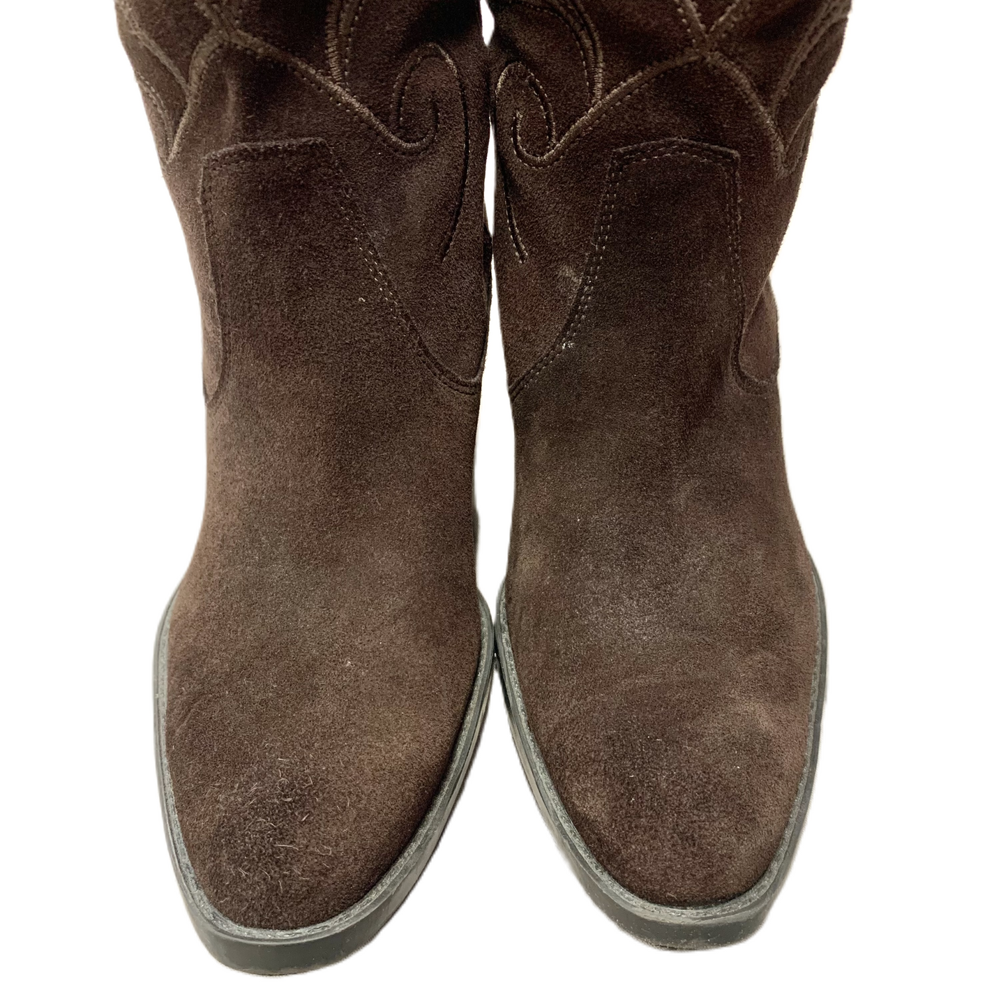 Boots Western By Bandolino In Brown, Size: 6.5