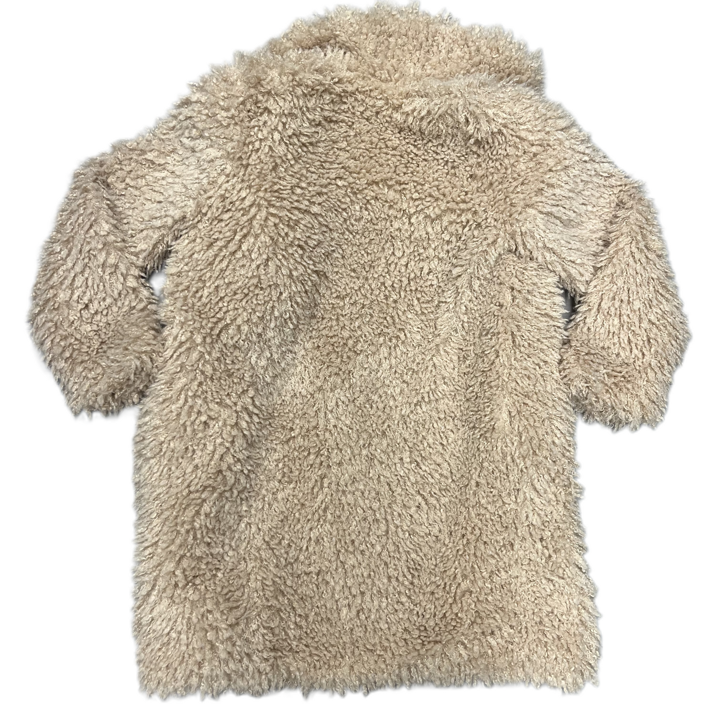 Coat Faux Fur & Sherpa By Wild Fable In Tan, Size: M