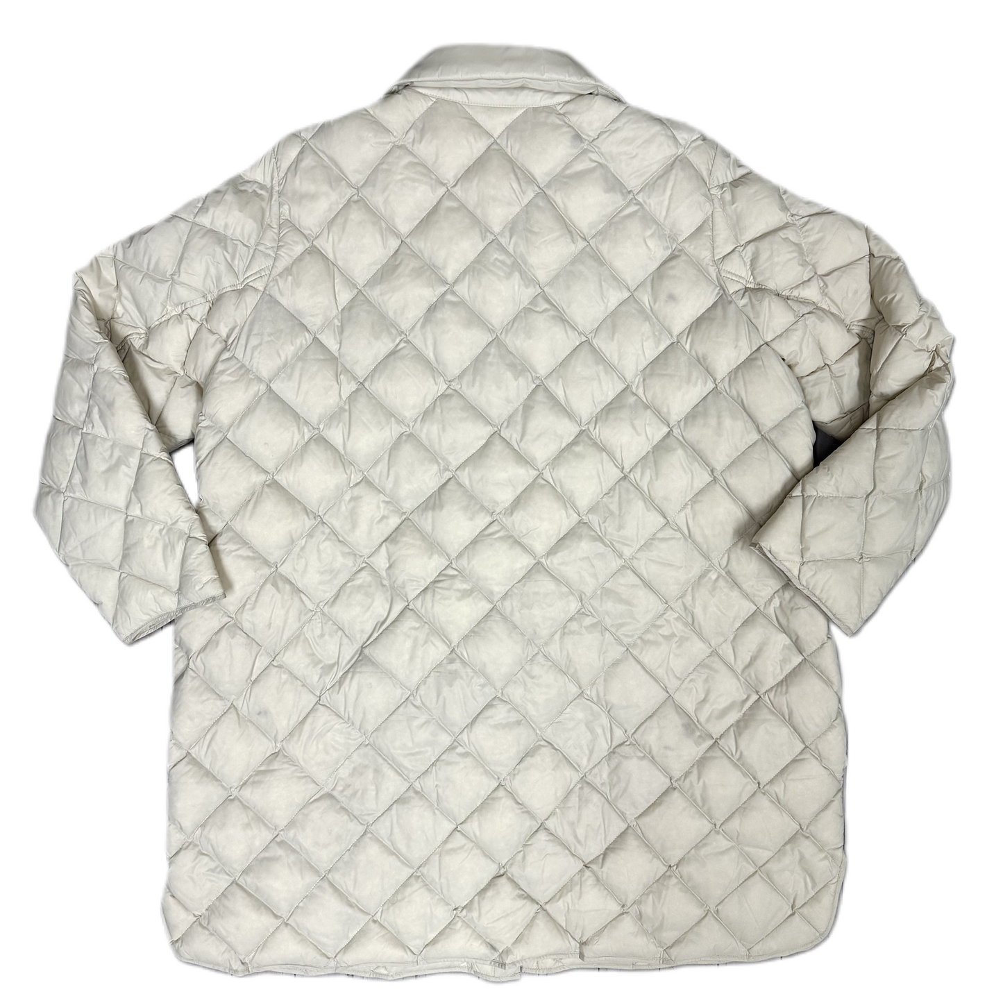 Coat Puffer & Quilted By J. Jill In Cream, Size: 2x