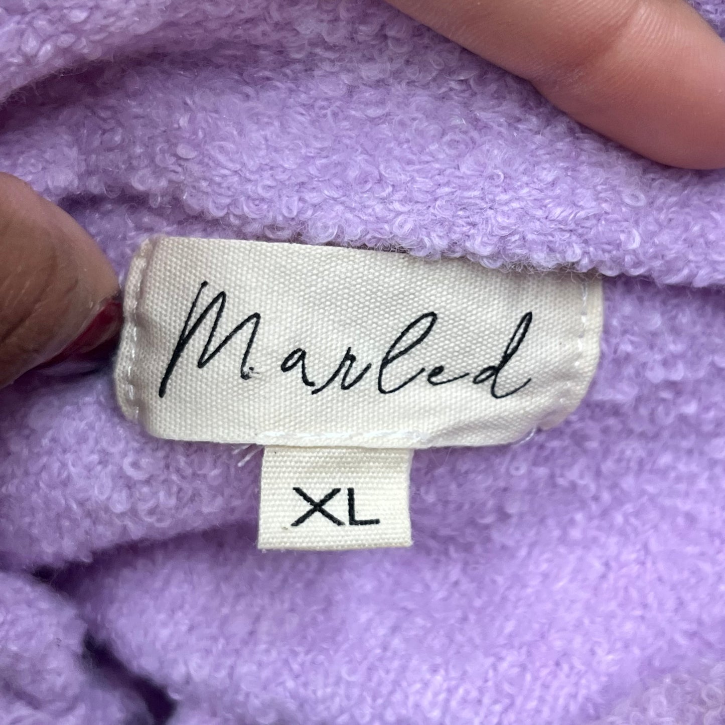 Sweater By Marled In Purple, Size: Xl