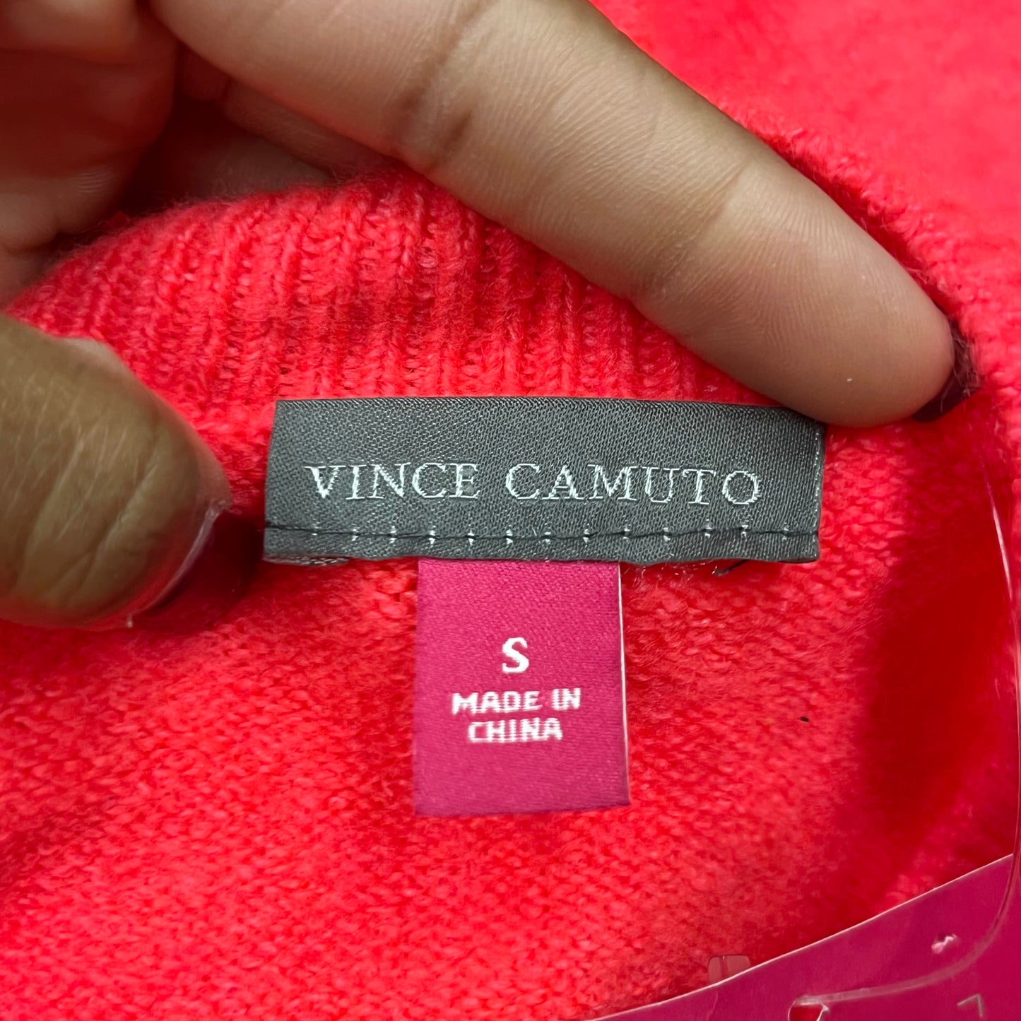 Sweater By Vince Camuto In Pink, Size: S