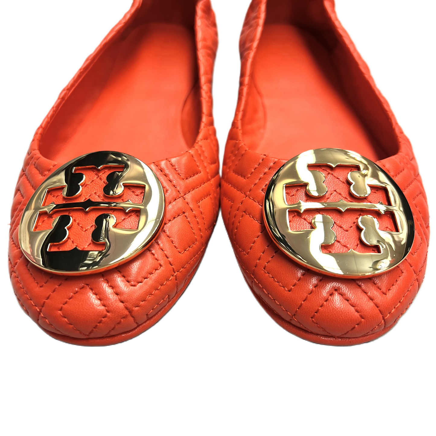 Shoes Designer By Tory Burch In Orange, Size: 9.5