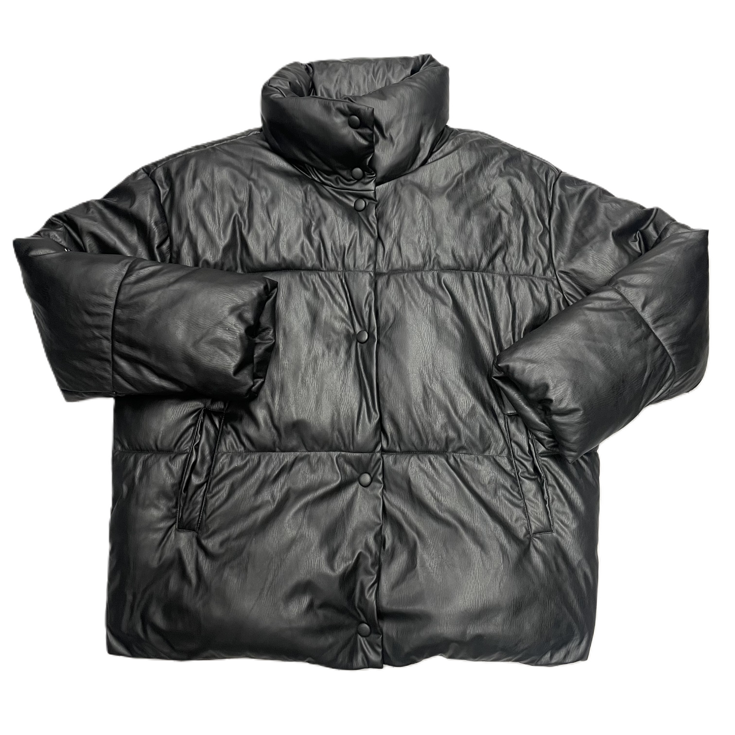 Jacket Puffer & Quilted By Nvlt In Black, Size: L