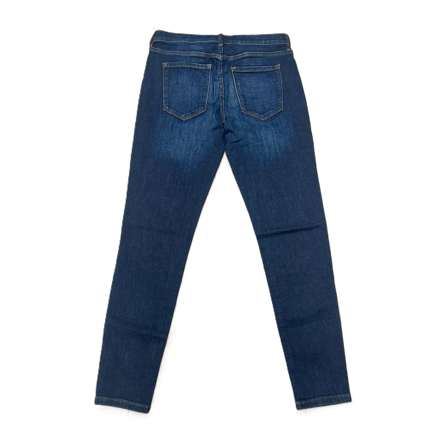 Jeans Skinny By Banana Republic In Blue Denim, Size: 4