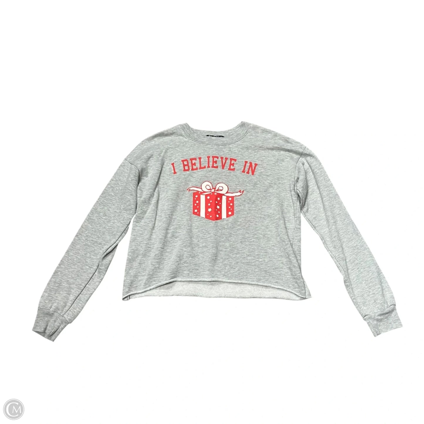 Sweatshirt Crewneck By Signorelli  In Grey, Size: S