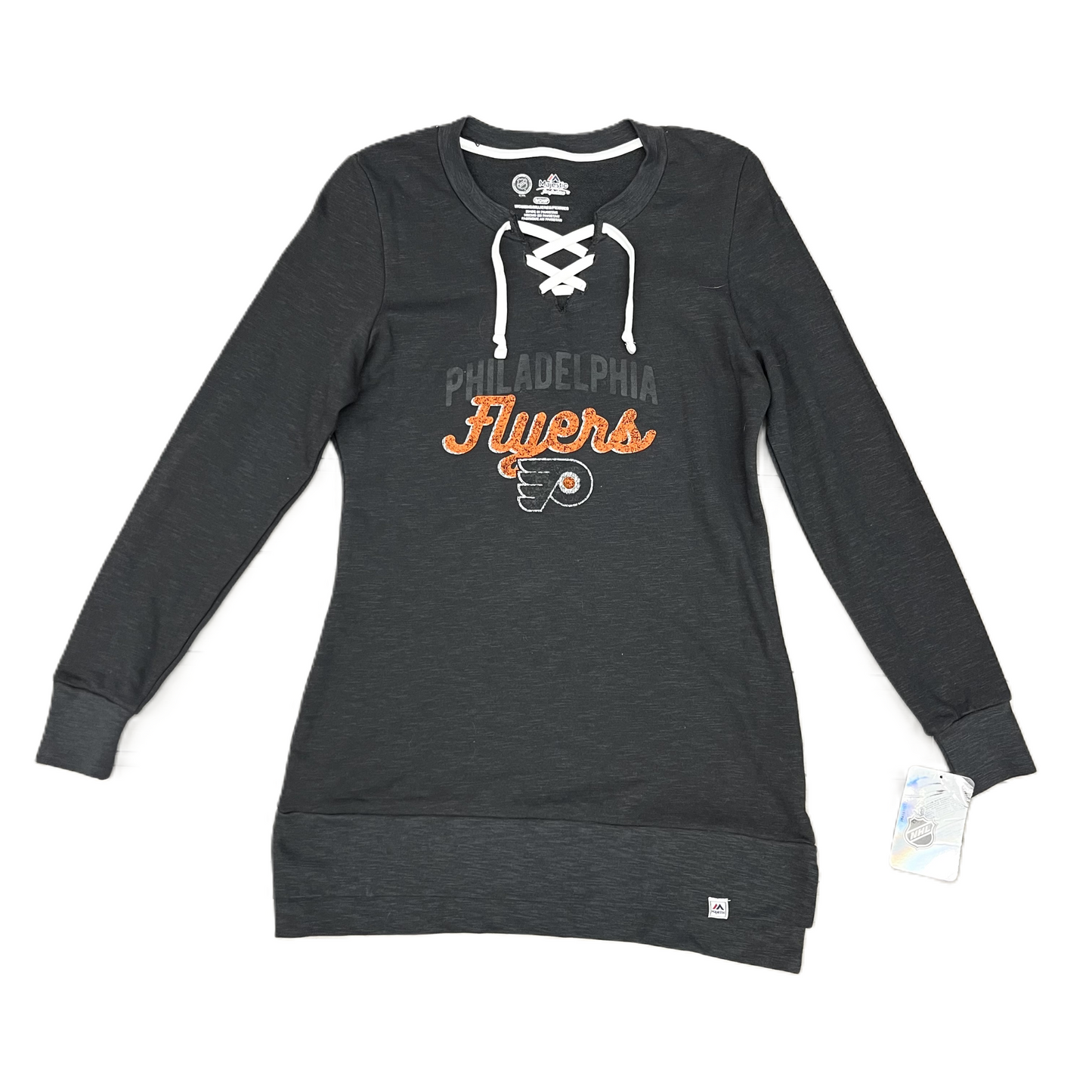 Sweatshirt Hoodie By Nhl In Grey, Size: S