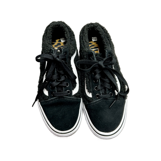 Shoes Sneakers By Vans In Black, Size: 7.5