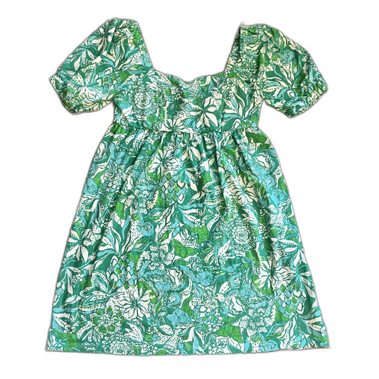 Dress Designer By Lilly Pulitzer In Blue & Green, Size: S