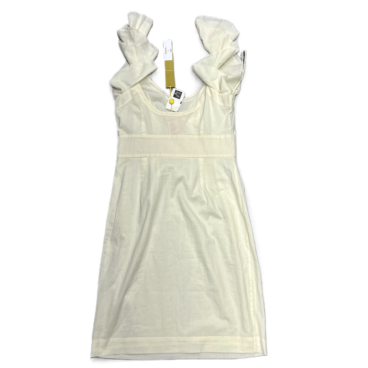 Dress Casual Short By Catherine Malandrino In Cream, Size: S