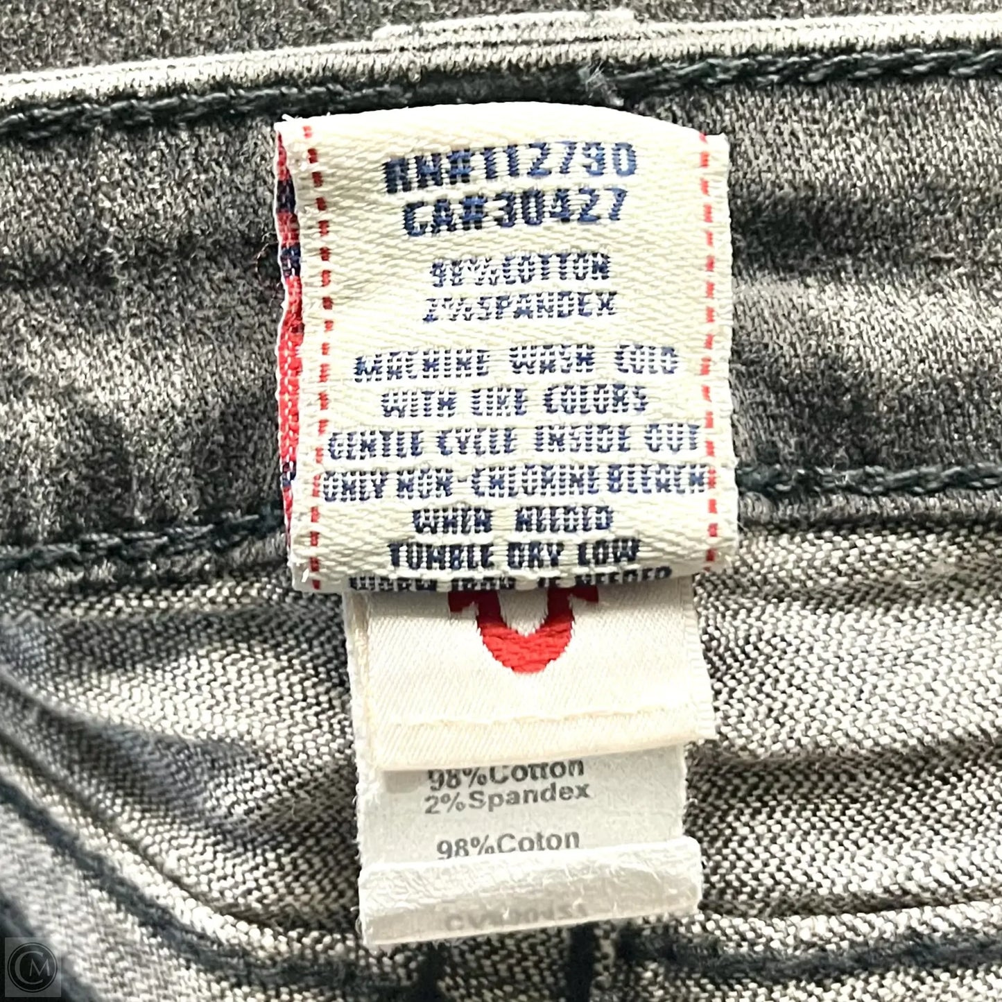 Jeans Flared By Lucky Brand In Grey Denim, Size: 10