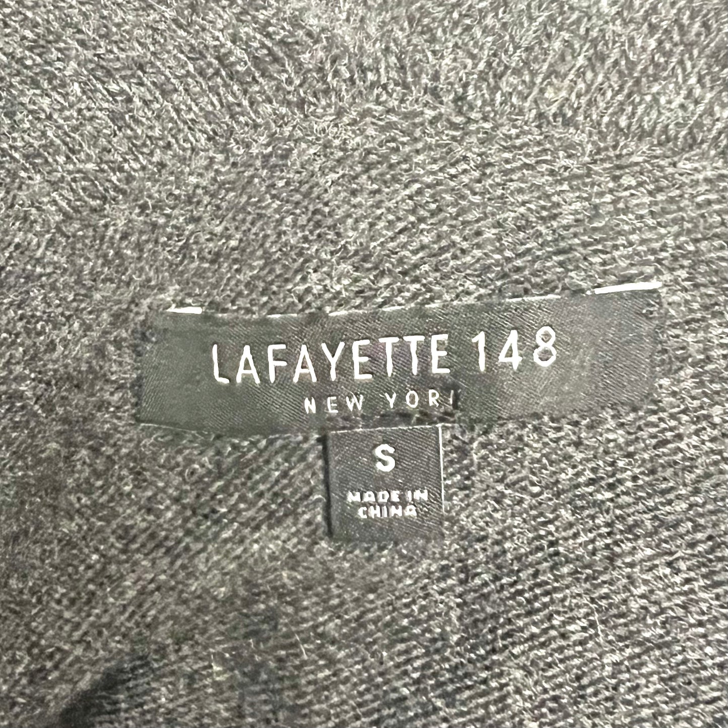 Dress Designer By Lafayette 148 In Grey, Size: S