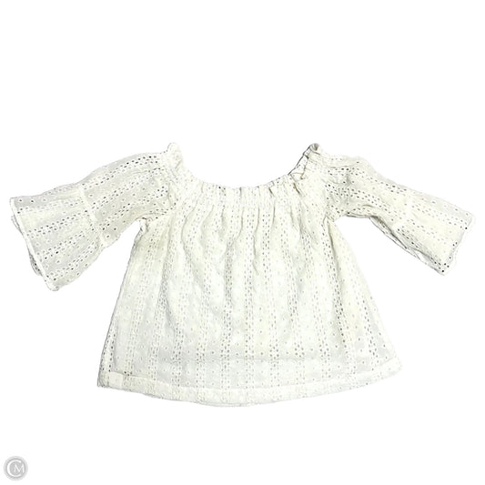 Top Short Sleeve By Floreat In White, Size: S