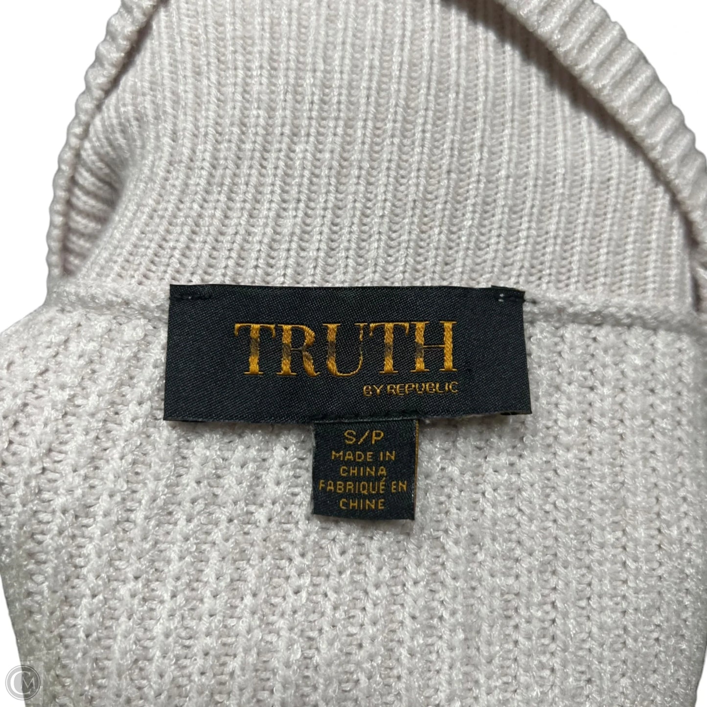 Sweater By Truth In Taupe, Size: S