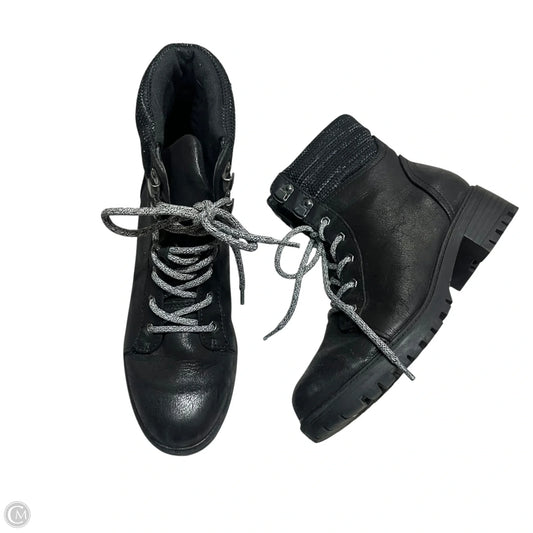 Boots Combat By Universal Thread In Black, Size: 7.5