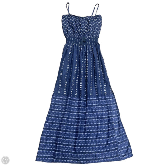 Dress Casual Maxi By Athleta In Blue, Size: M