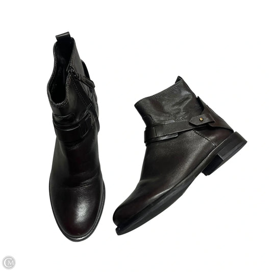 Boots Designer By Tory Burch In Brown, Size: 5.5