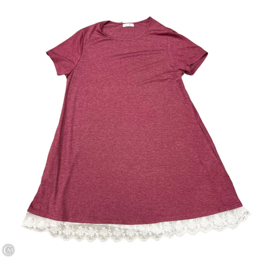 Dress Casual Short By Halife In Red, Size: Xl