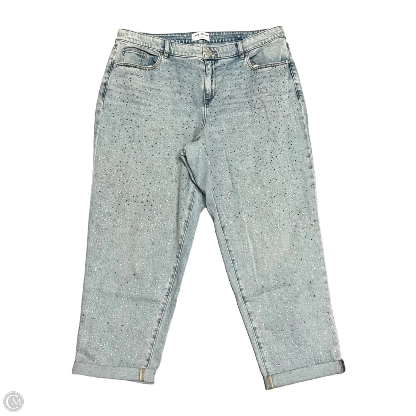 Jeans Boyfriend By Lane Bryant In Blue Denim, Size: 18