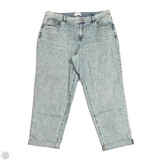 Jeans Boyfriend By Lane Bryant In Blue Denim, Size: 18