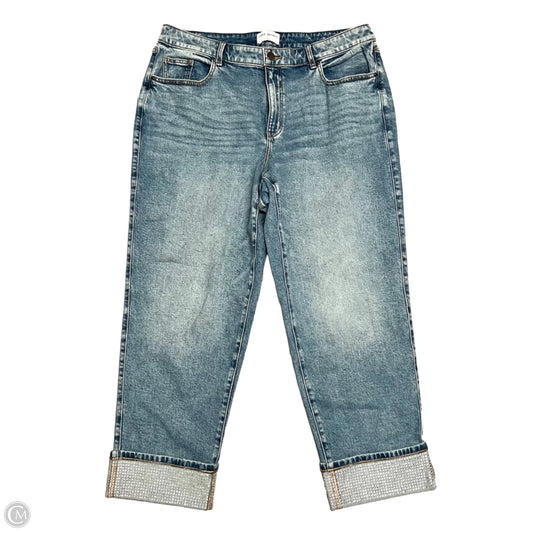 Jeans Skinny By Lane Bryant In Blue Denim, Size: 16