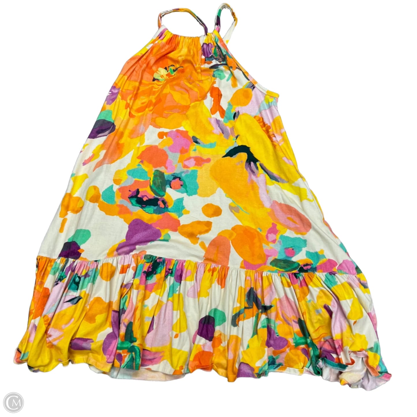 Dress Casual Midi By Daily Practice By Anthropologie In Orange, Size: S