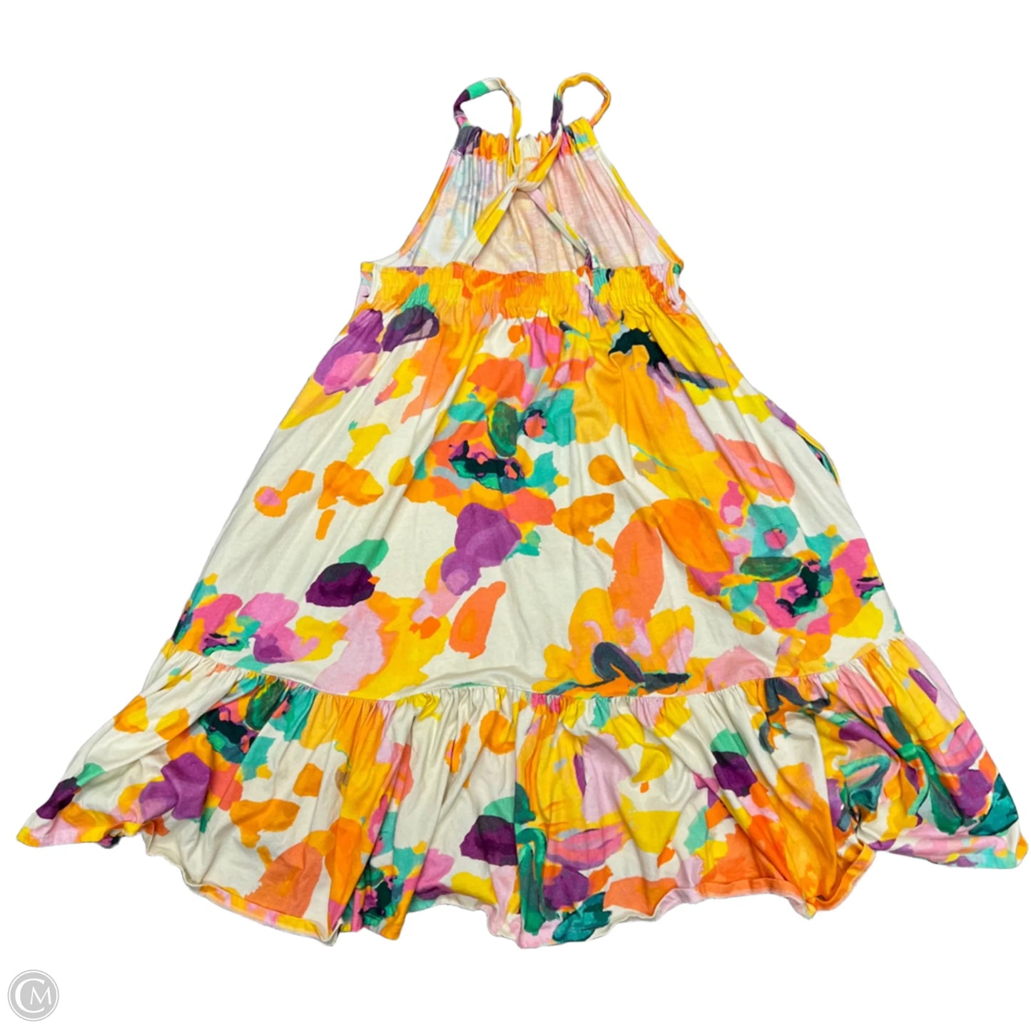 Dress Casual Midi By Daily Practice By Anthropologie In Orange, Size: S