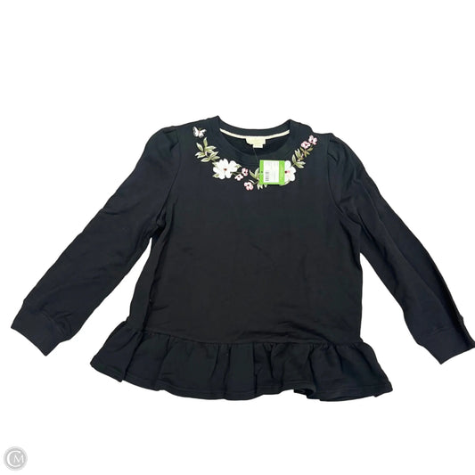 Sweater Designer By Kate Spade In Black, Size: Xl