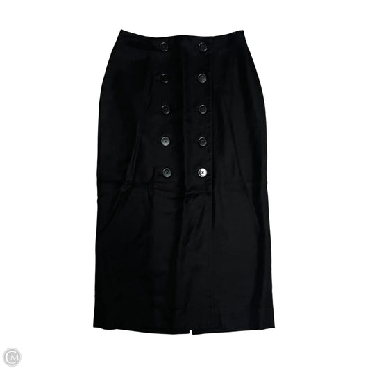 Skirt Midi By Club Monaco In Black, Size: 0
