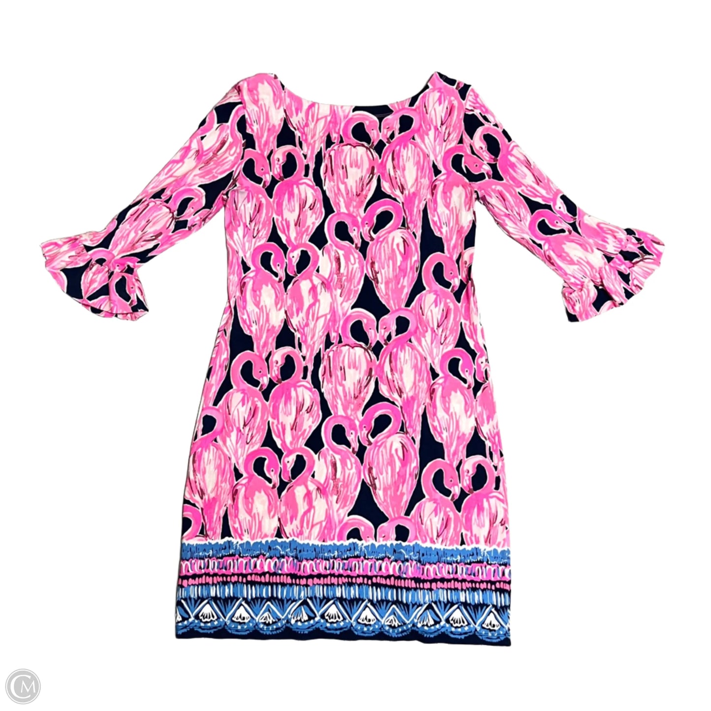 Dress Designer By Lilly Pulitzer In Blue & Pink, Size: S