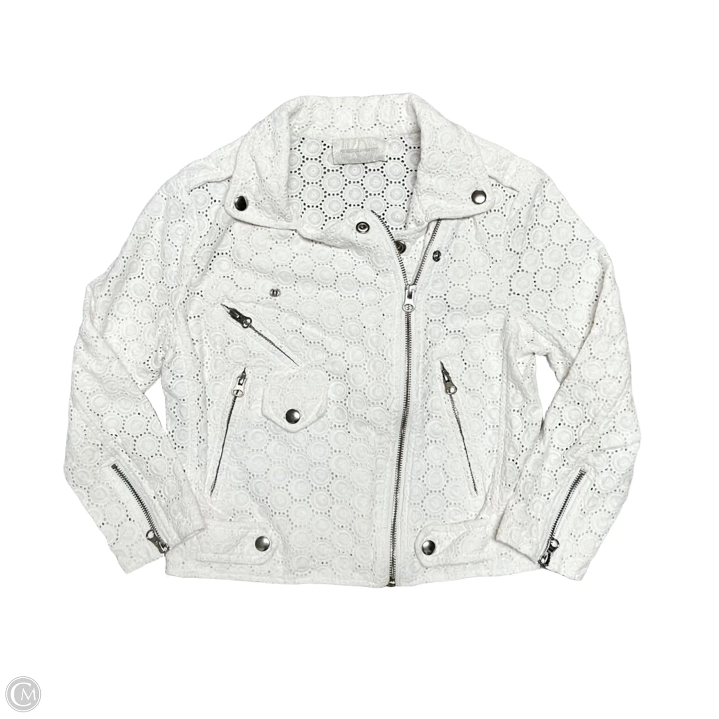 Jacket Designer By Rebecca Minkoff In White, Size: Xs