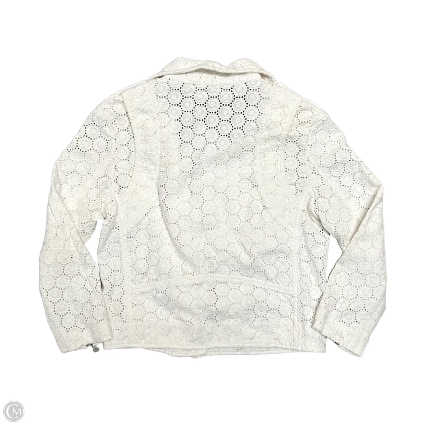 Jacket Designer By Rebecca Minkoff In White, Size: Xs