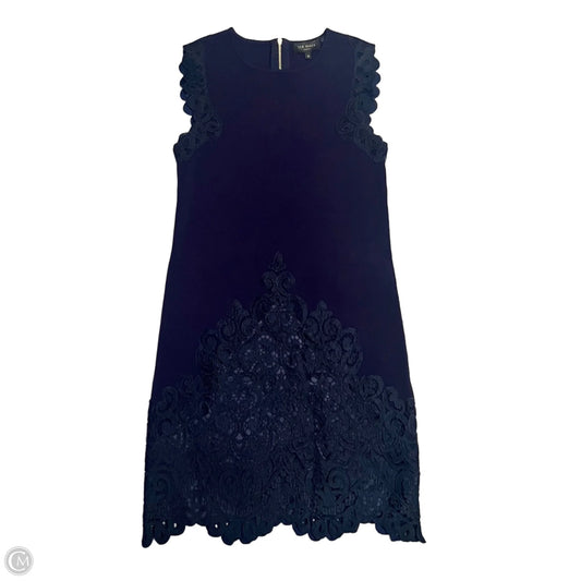 Dress Party Midi By Ted Baker In Navy, Size: Xs