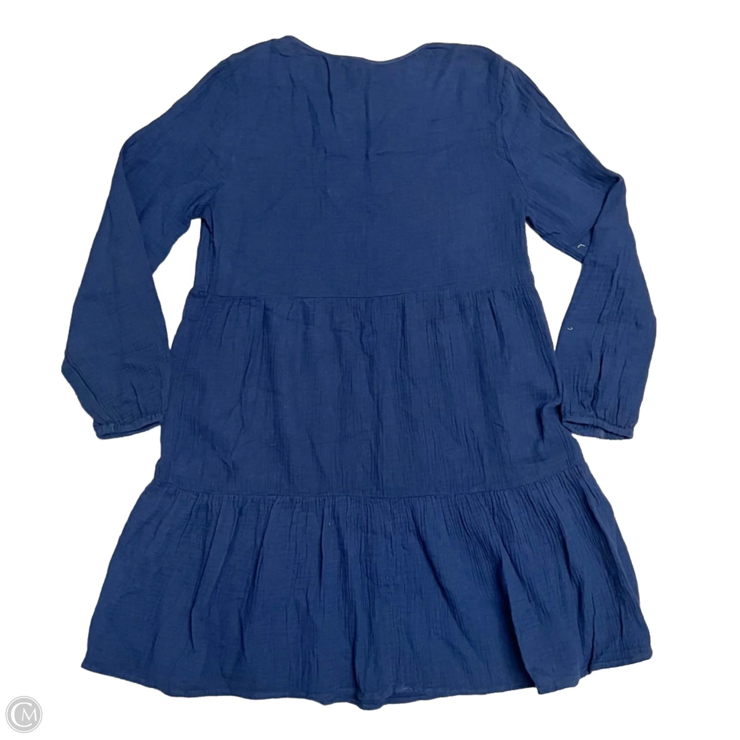 Dress Casual Midi By Beachlunchlounge In Blue, Size: L