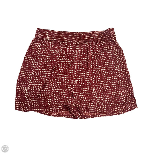 Shorts By Open Edit In Orange & Red, Size: L