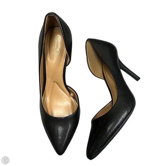 Shoes Heels Stiletto By Jessica Simpson In Black, Size: 8