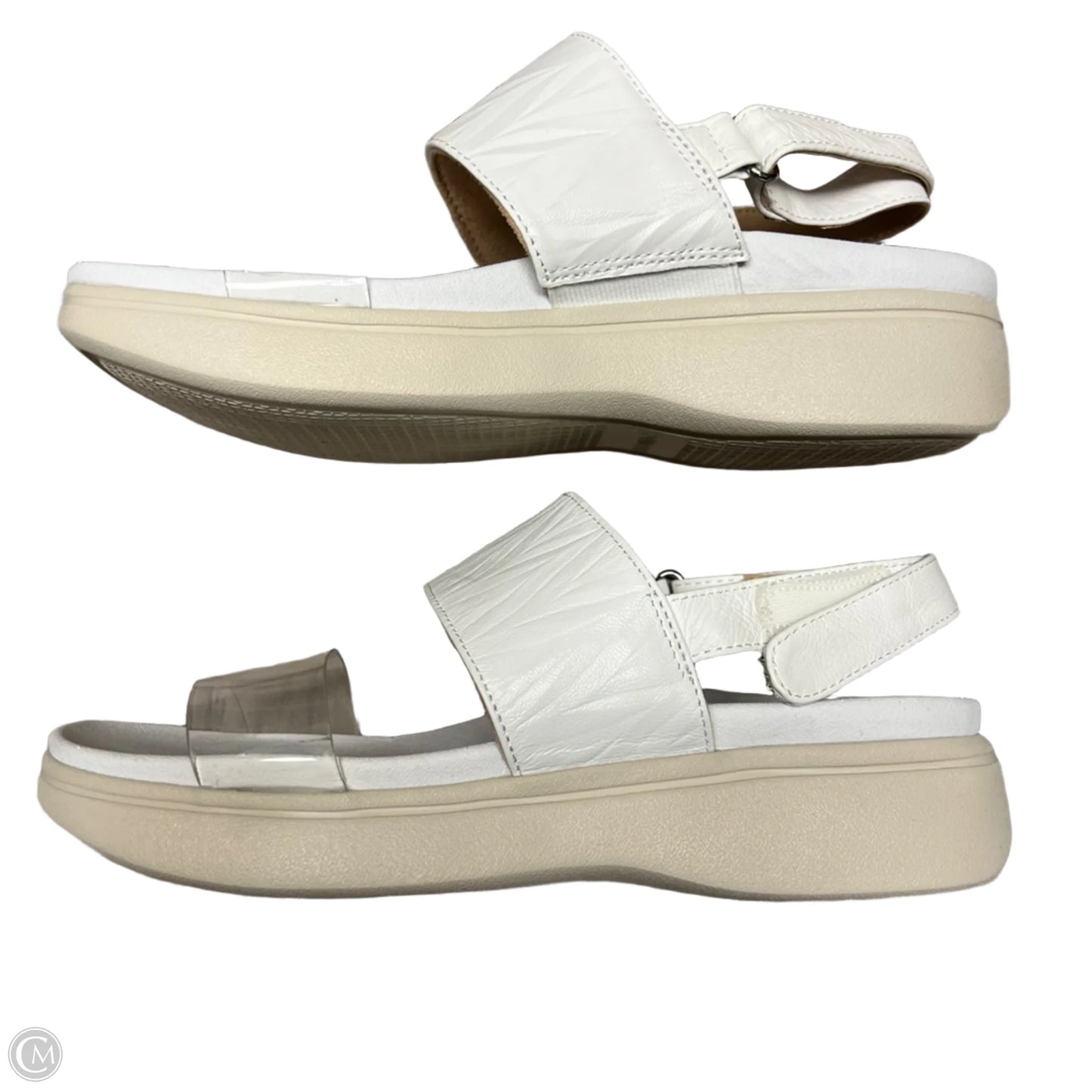 Sandals Heels Platform By Vionic In White, Size: 9