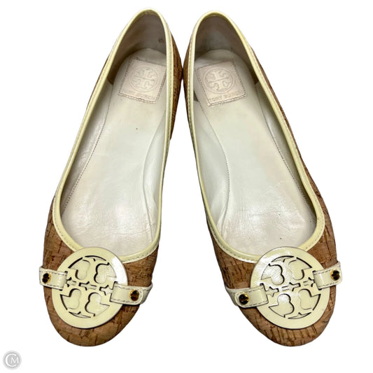 Shoes Designer By Tory Burch In Cream, Size: 9