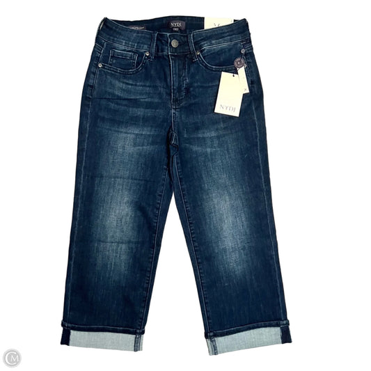 Jeans Straight By Not Your Daughters Jeans In Blue Denim, Size: 2