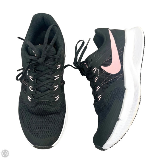 Shoes Athletic By Nike In Black & Pink, Size: 8